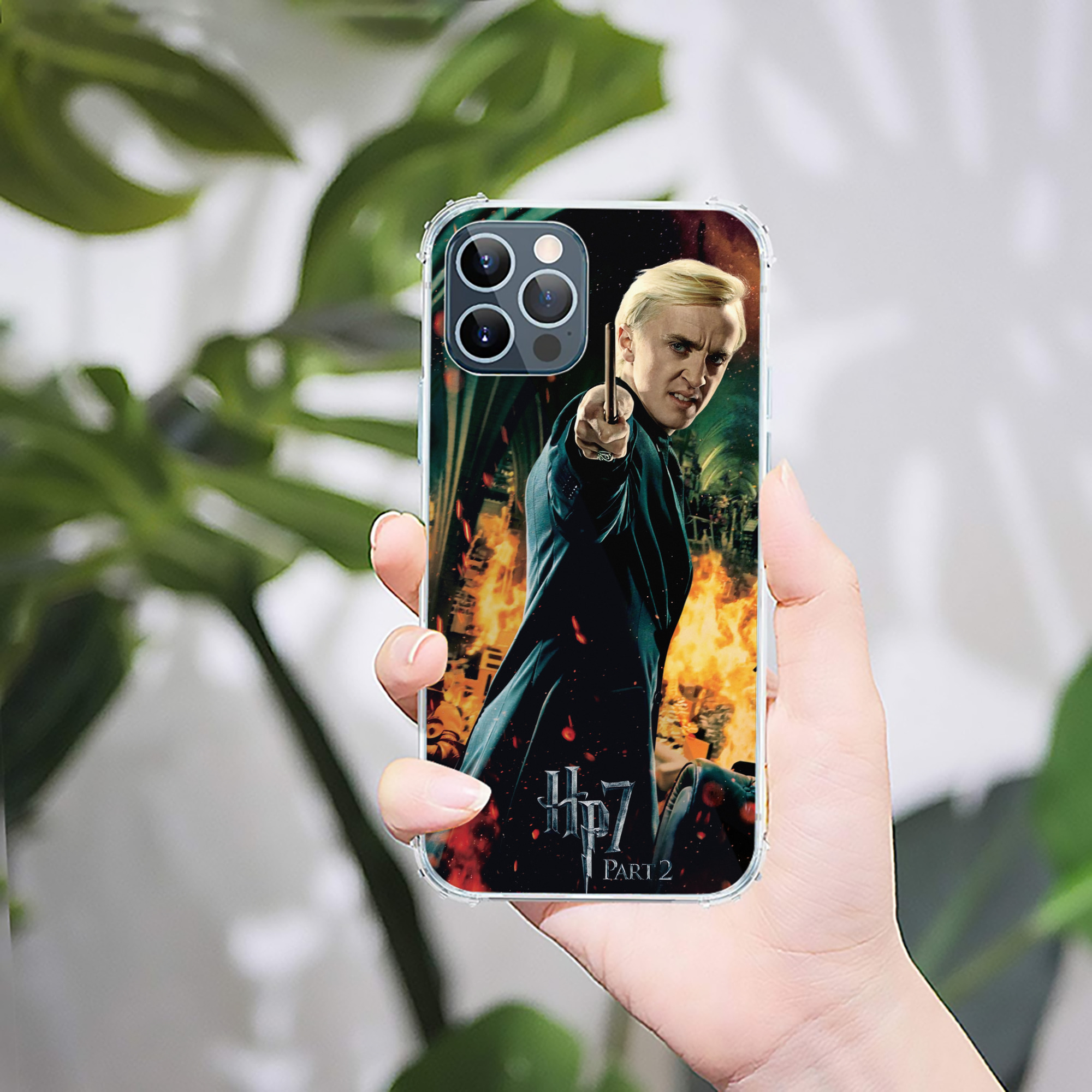 （画像用） Harry Potter ハリー・ポッターシリーズ 【iPhone 12シリーズ対応】透明スマホケース（クリアソフトケース）
